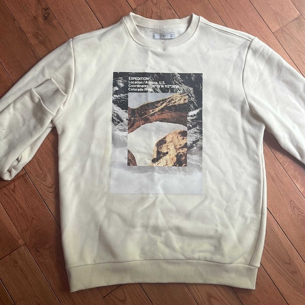 Off-white sweatshirt Arizona vintage